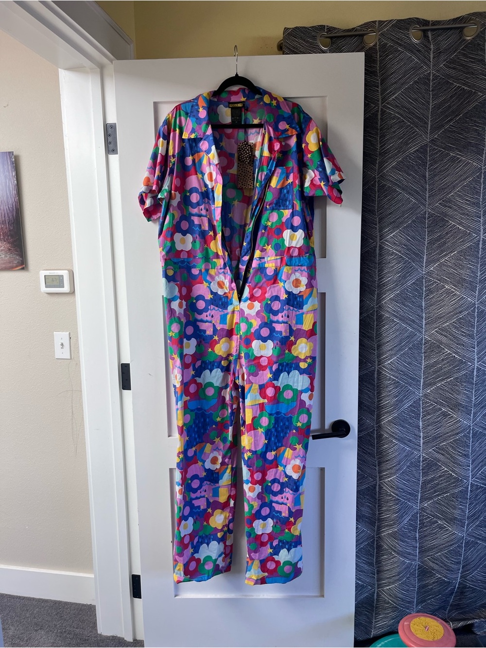 Nooworks Multicolor Floral & Star Print Jacket